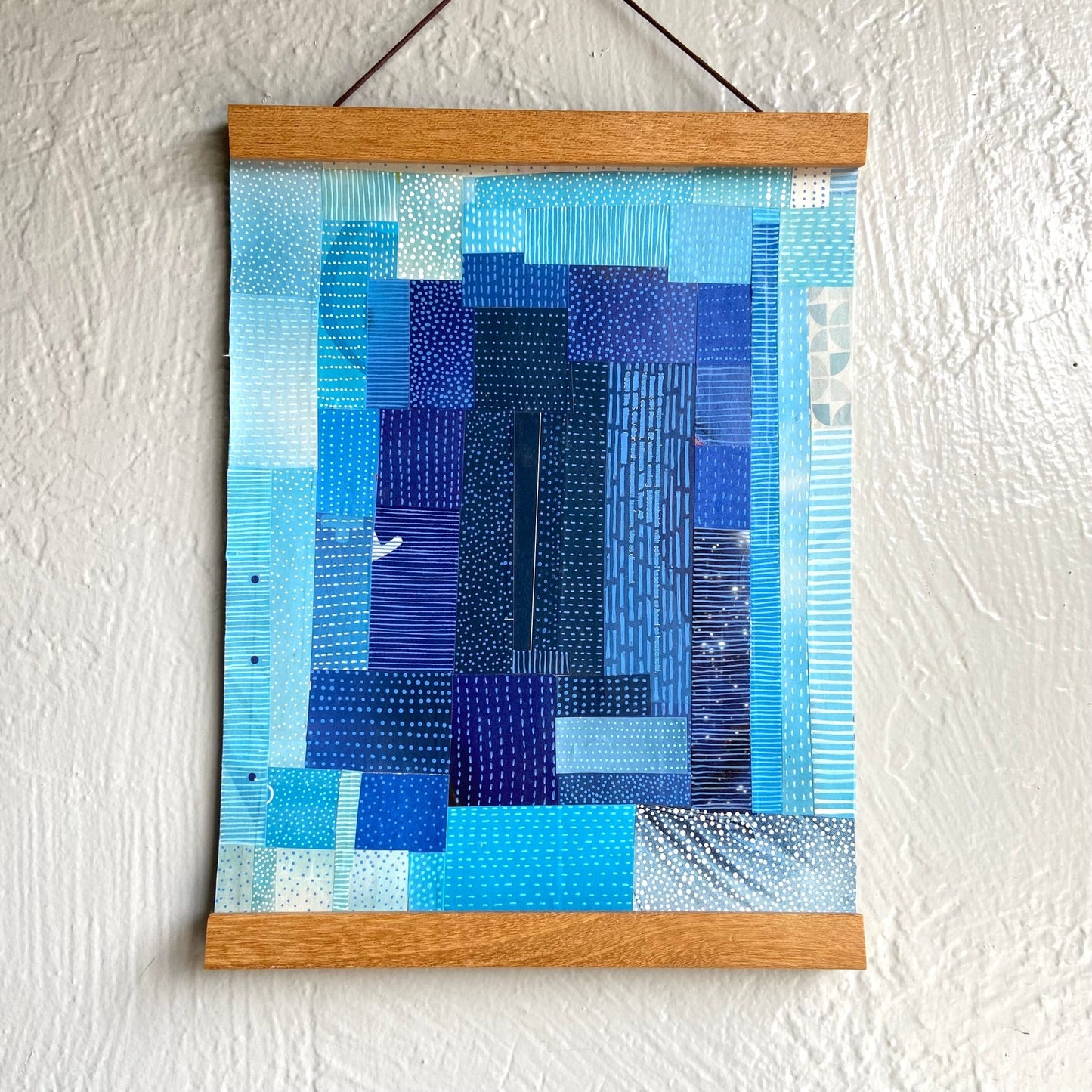 Blue Sky Quilt Collage - Dipti Irla