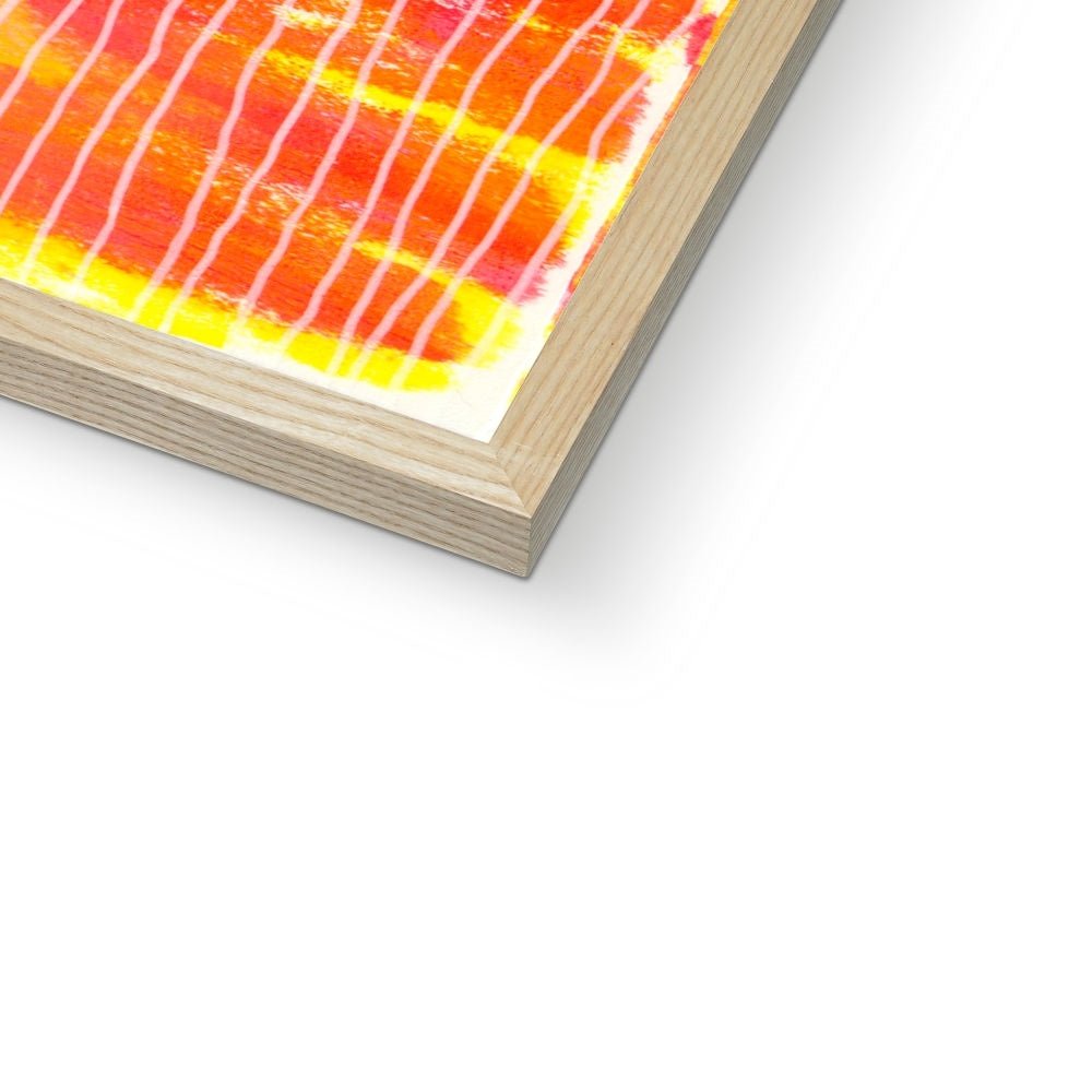 Color Burst 2 Framed Print - Dipti Irla