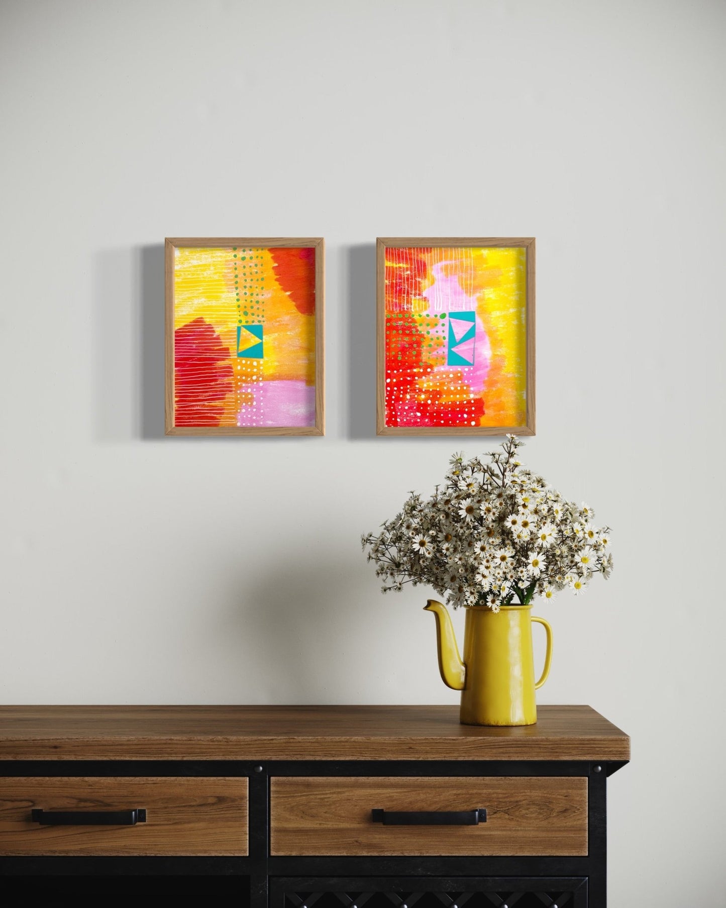 Color Burst 2 Framed Print - Dipti Irla
