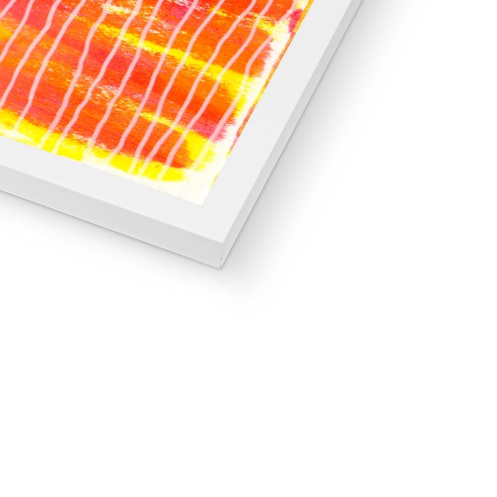 Color Burst 2 Framed Print - Dipti Irla