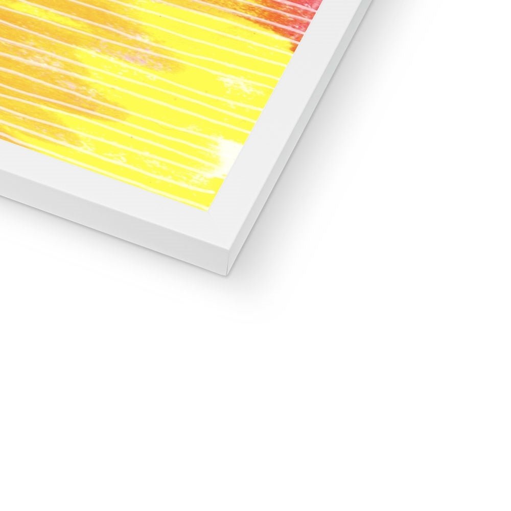 Color Burst 3 Framed Print - Dipti Irla
