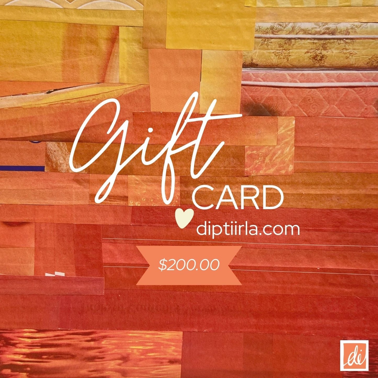 Dipti Irla Studio Gift Card - Dipti Irla