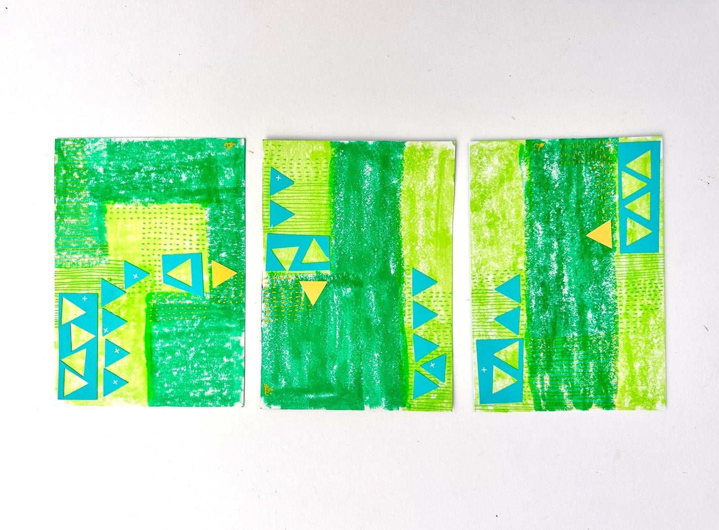 Set of 3 Green Minis - Dipti Irla