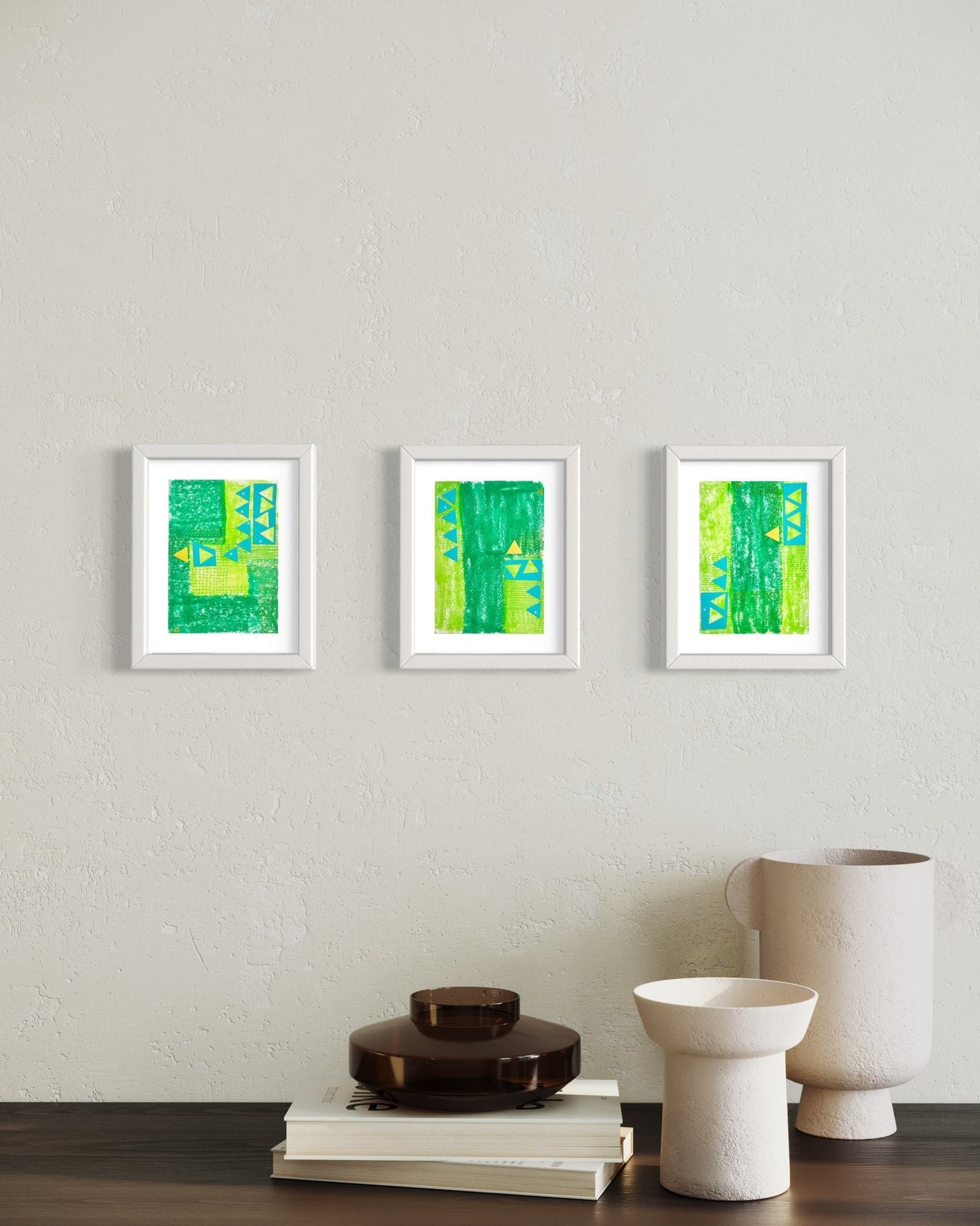 Set of 3 Green Minis - Dipti Irla