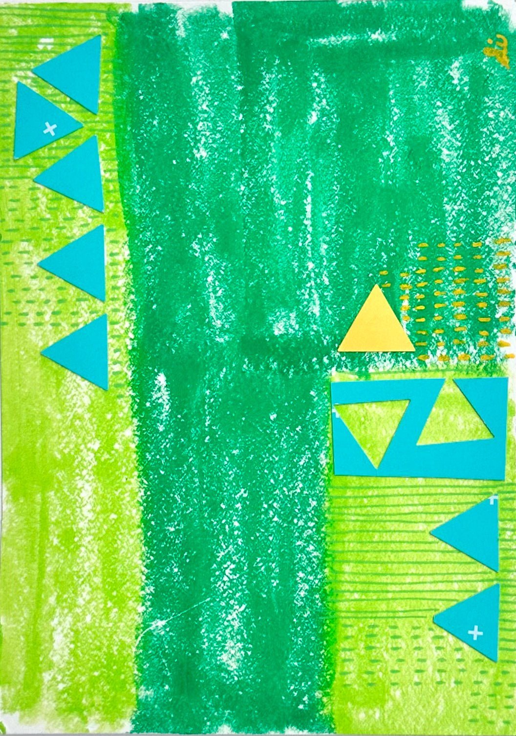 Set of 3 Green Minis - Dipti Irla
