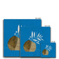 Blue Planter - Printed Eco Canvas - Dipti Irla