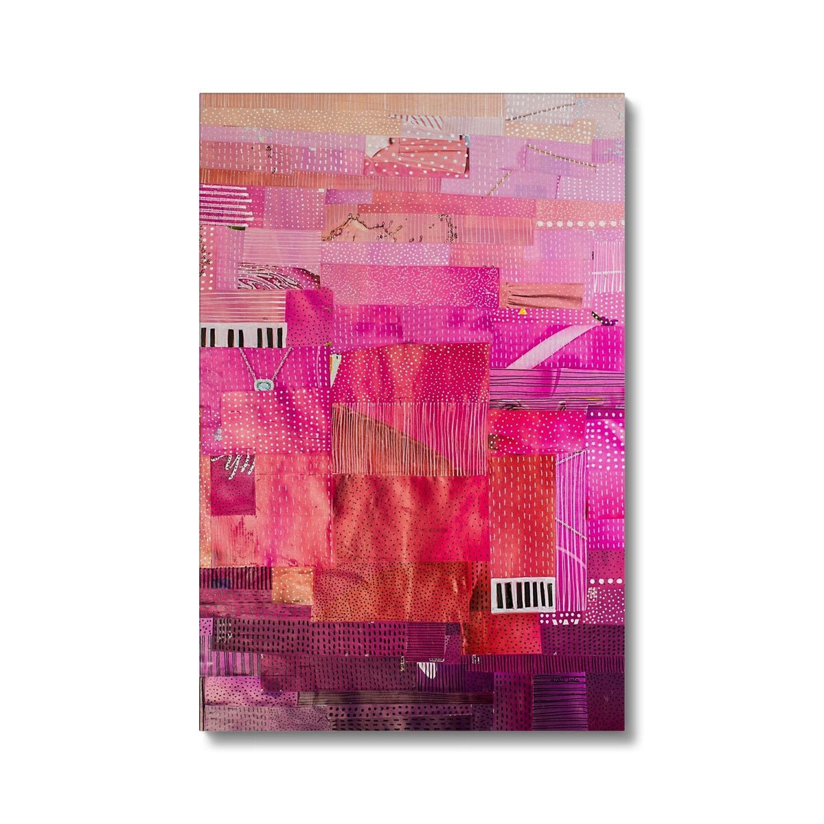 Harmony in Pink Eco Canvas Print - Dipti Irla