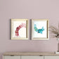 Pink C and Mint Wave - Dipti Irla