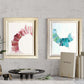Pink C and Mint Wave - Dipti Irla